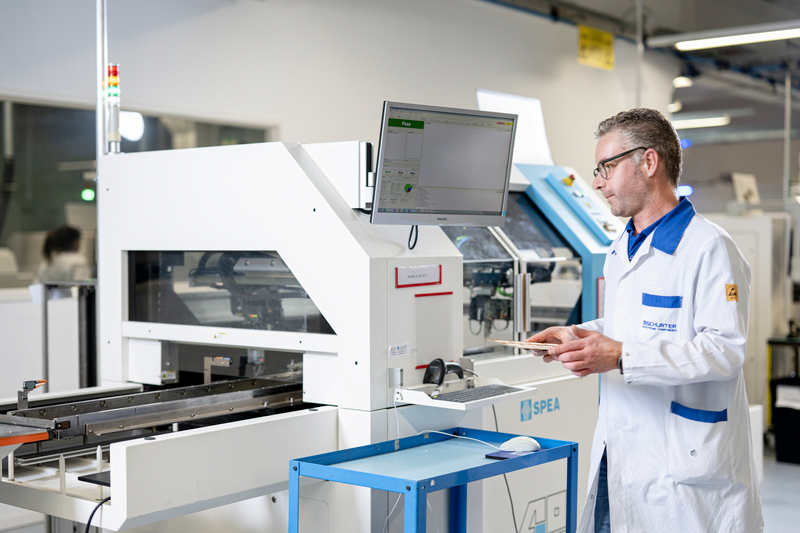 Schurter Solutions development industrialization electronics