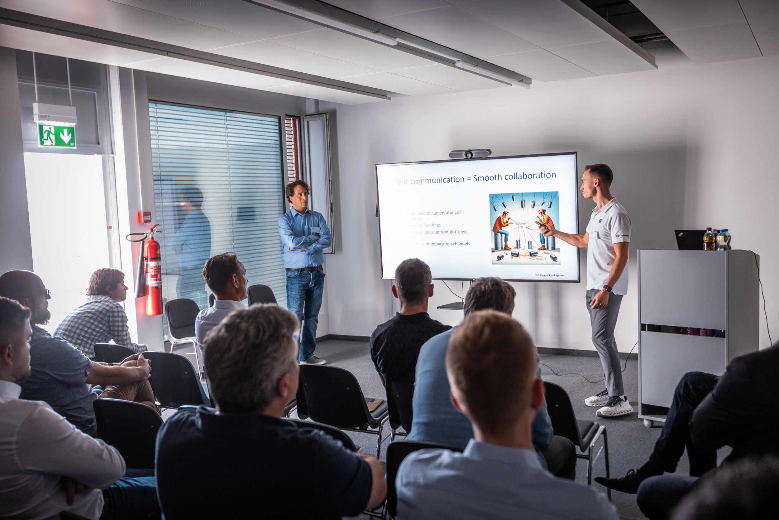 Variosystems Impulstag 2022 - Szenenbild vom Networking